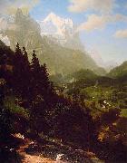 Albert Bierstadt The  Wetterhorn Spain oil painting artist
